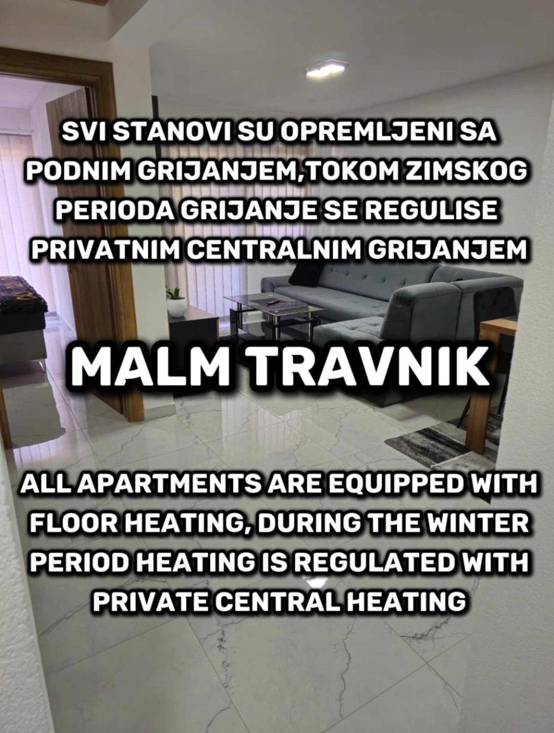 Malm Travnik Apartment ภายนอก รูปภาพ